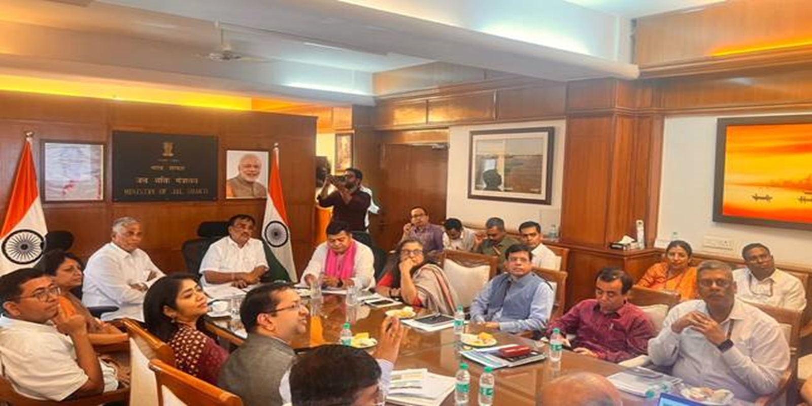 Shri C.R. Paatil takes charge as Union Minister for Jal Shakti on 11-06-2024
